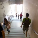 apple store barcelona glass stairs