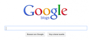 Busqueda de Blogs Google